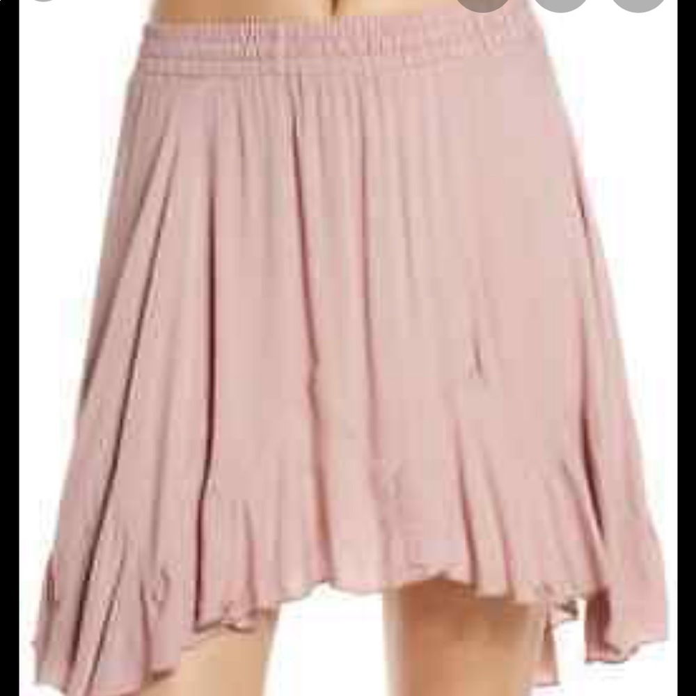 Free People NWT Easy Does It Half Slip Skirt pink